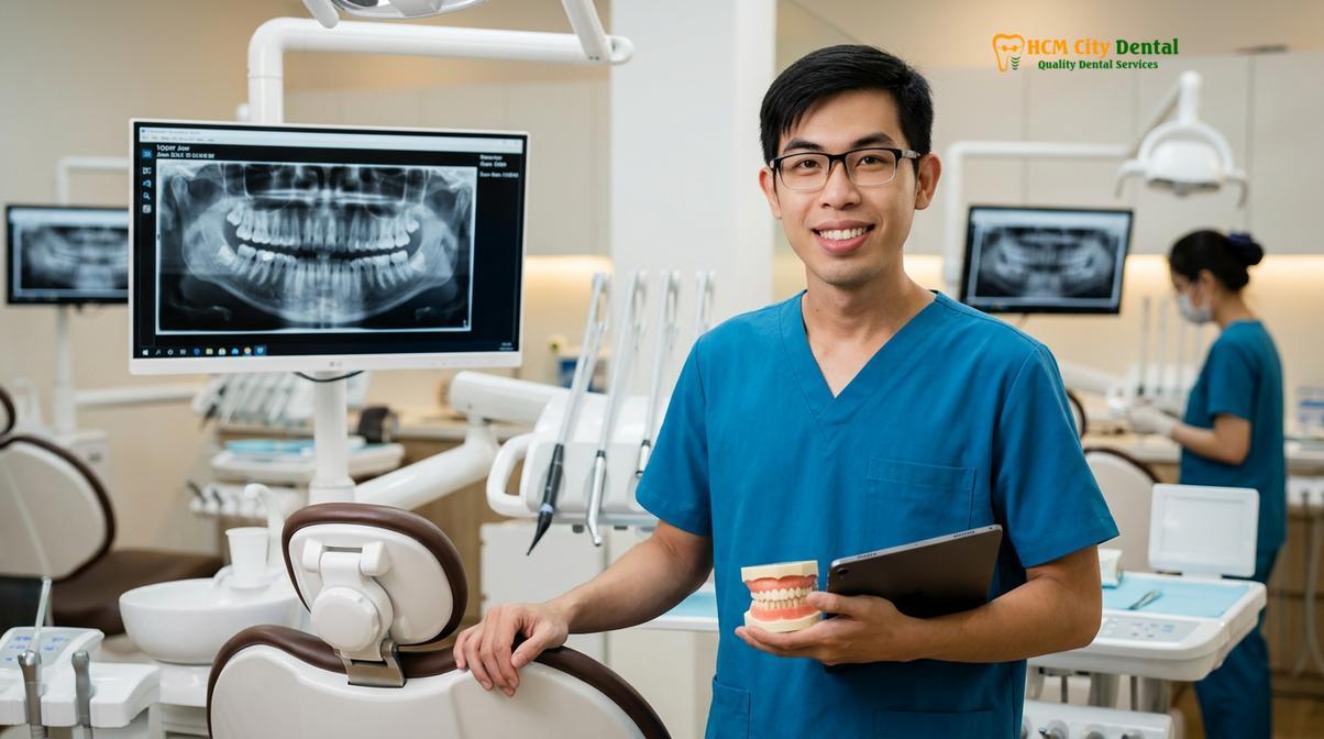 Dr. Nguyen Van Cuong DDS at HCMC Dental Clinic