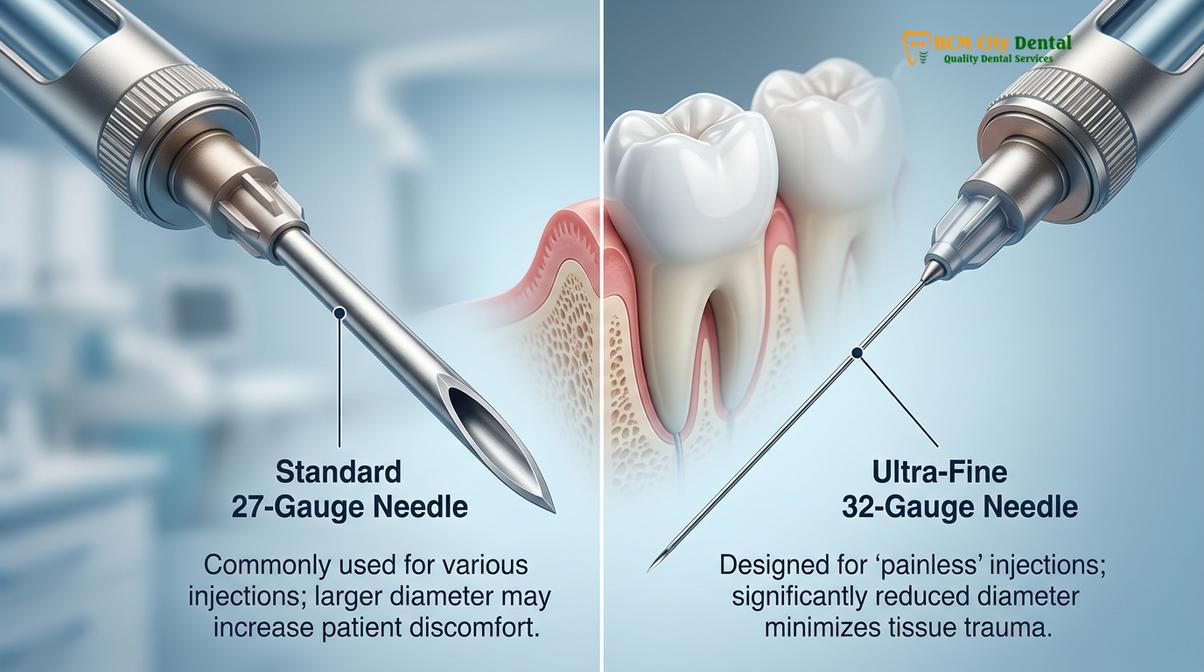 Clinical photography related to Painless Cavity Treatment Vietnam Dental Tourist