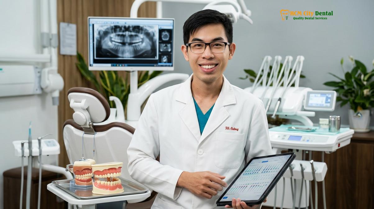Dr. Nguyen Van Cuong DDS at HCMC Dental Clinic
