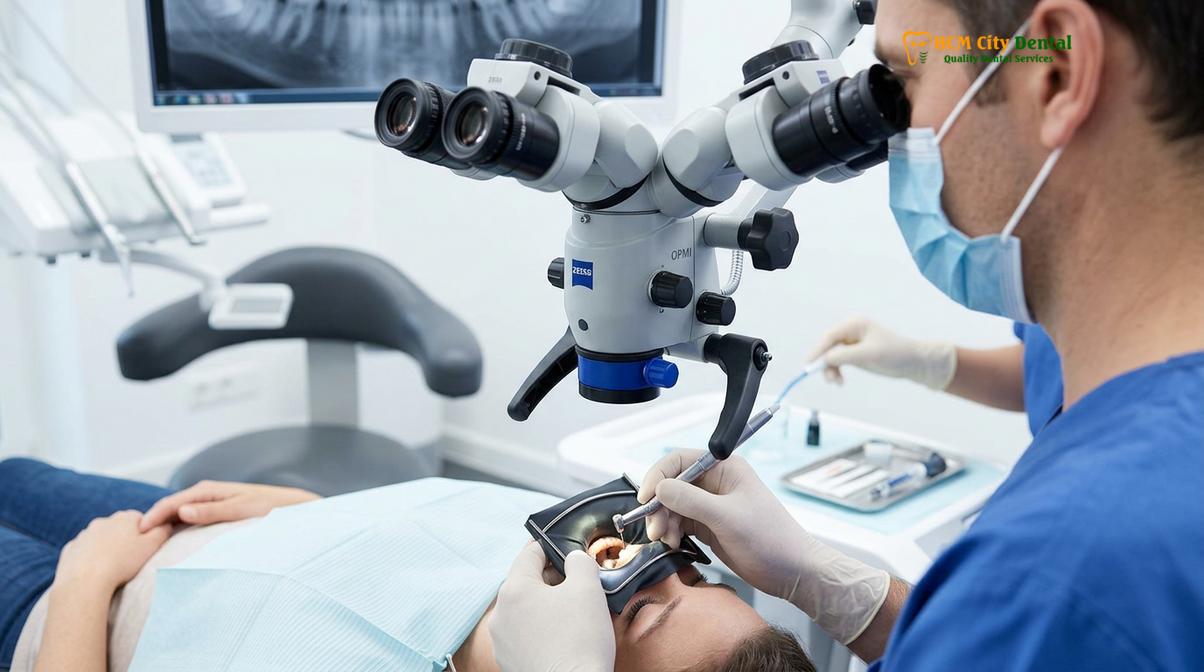 Clinical photography related to Painless Root Canal Saigon