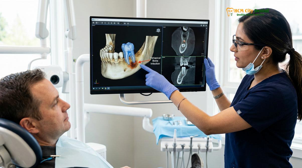 Visual description of Painless Root Canal Saigon