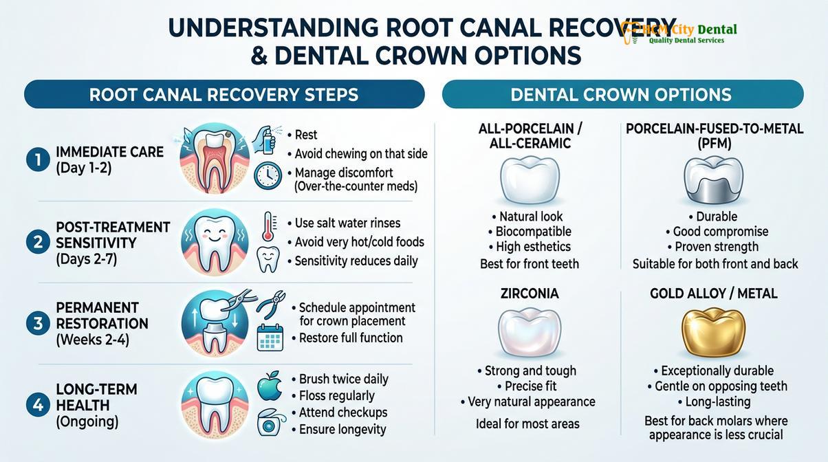 Summary diagram of Painless Root Canal Saigon