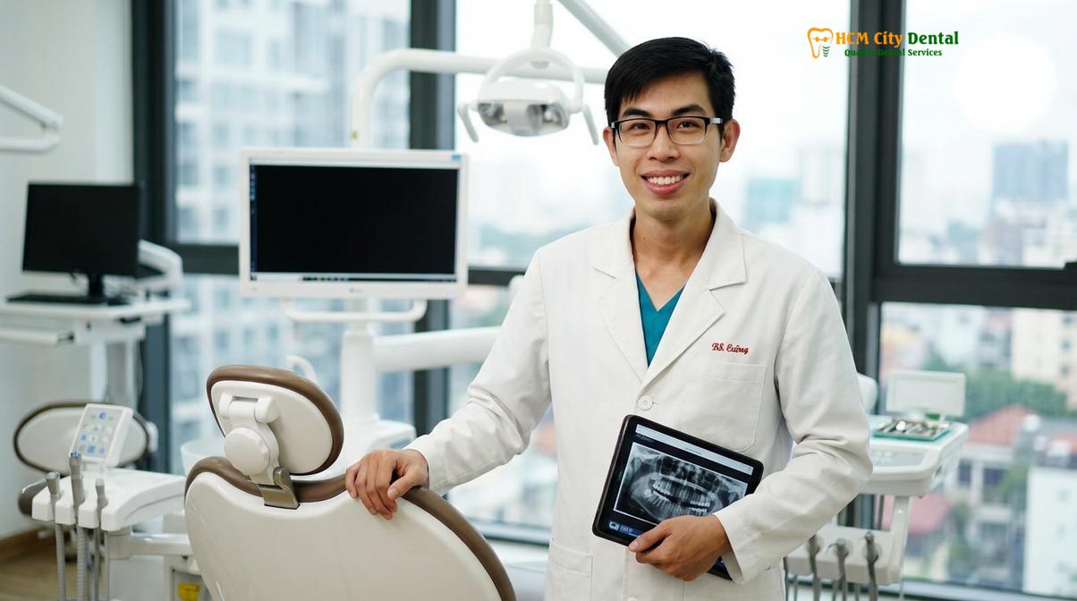 Dr. Nguyen Van Cuong DDS at HCMC Dental Clinic
