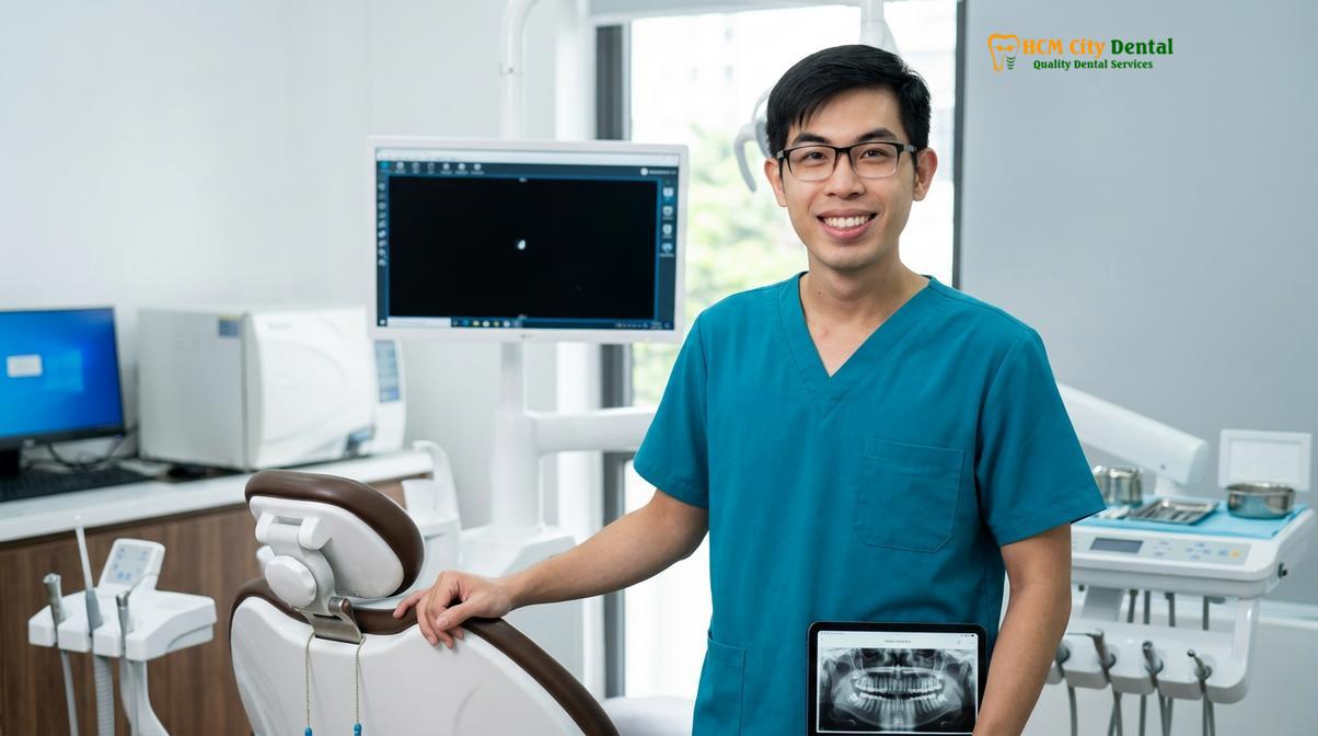 Dr. Nguyen Van Cuong DDS at HCMC Dental Clinic