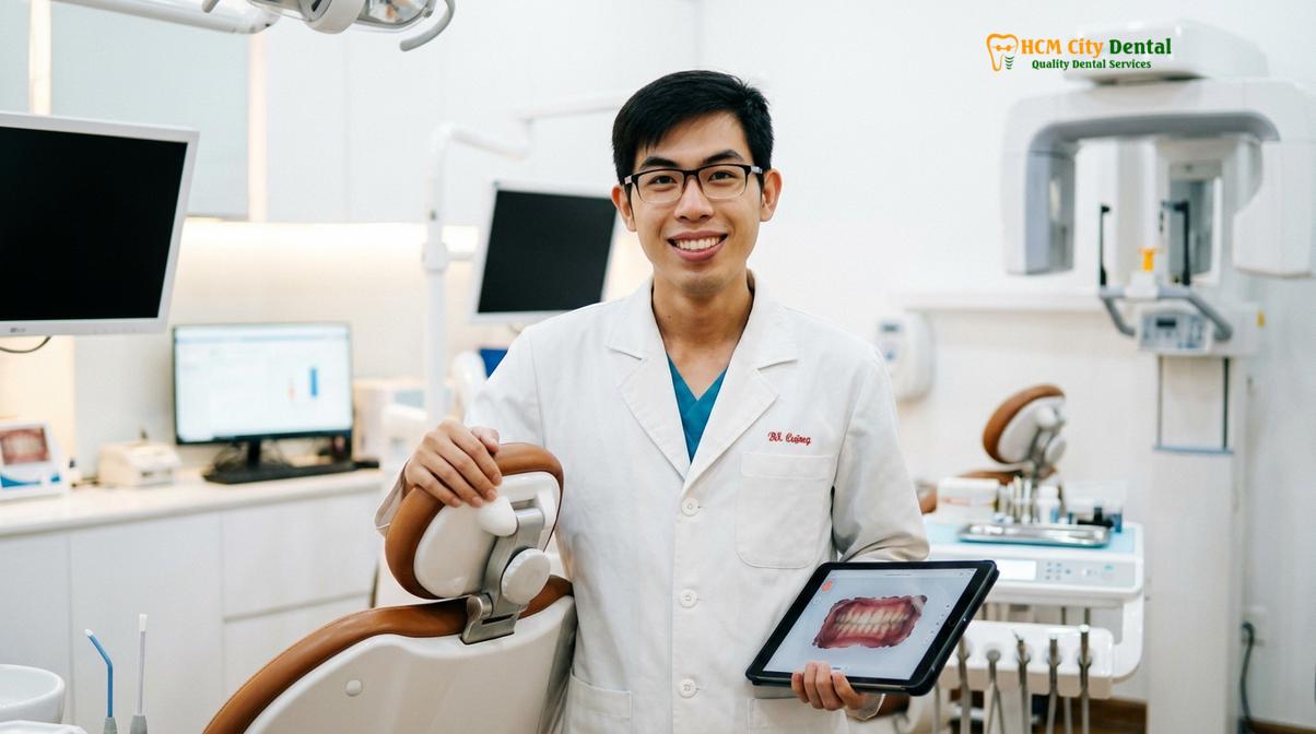 Dr. Nguyen Van Cuong DDS at HCMC Dental Clinic