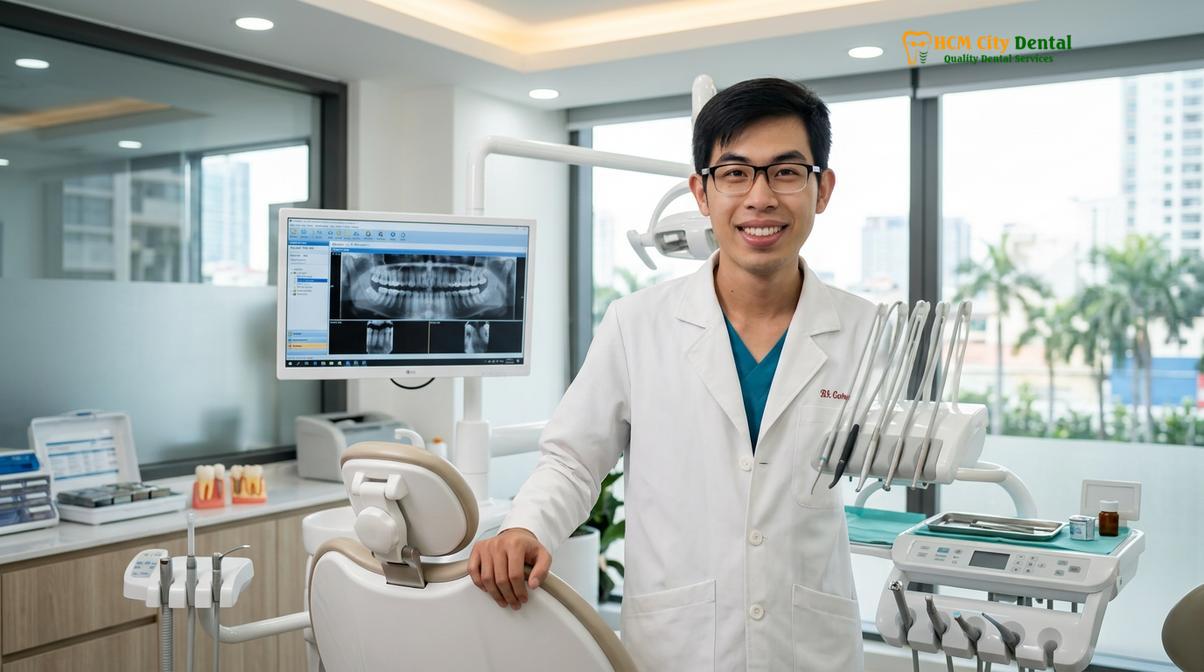 Dr. Nguyen Van Cuong DDS at HCMC Dental Clinic