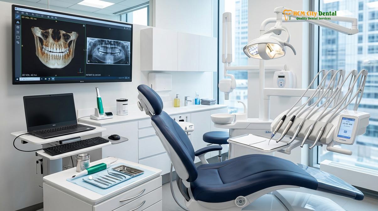 Clinical illustration of pediatric dentist