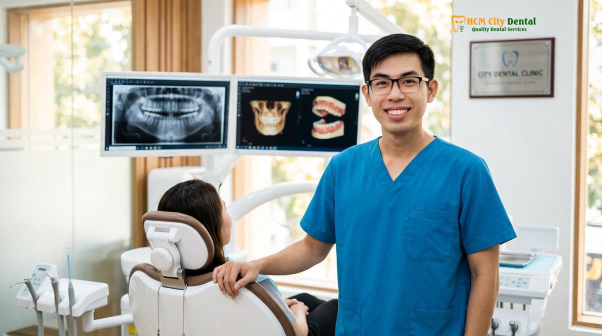 Dr. Nguyen Van Cuong DDS at HCMC Dental Clinic