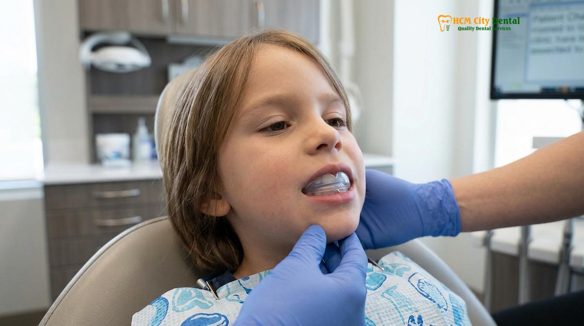 Visual description of Pediatric Interceptive Orthodontics Myofunctional