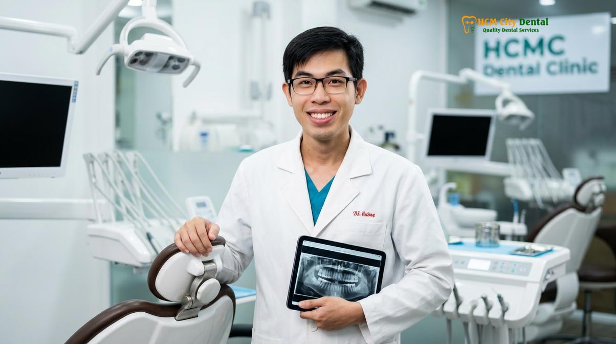 Dr. Nguyen Van Cuong DDS at HCMC Dental Clinic