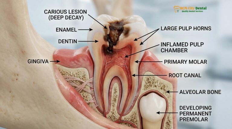 Pediatric Root Canal HCMC: Clinical Guide to Baby Teeth | HCMC Dental