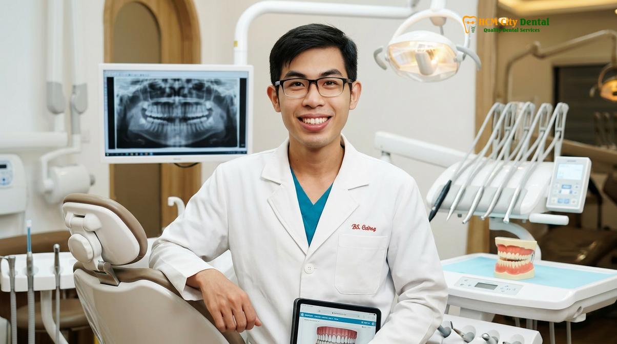 Dr. Nguyen Van Cuong DDS at HCMC Dental Clinic