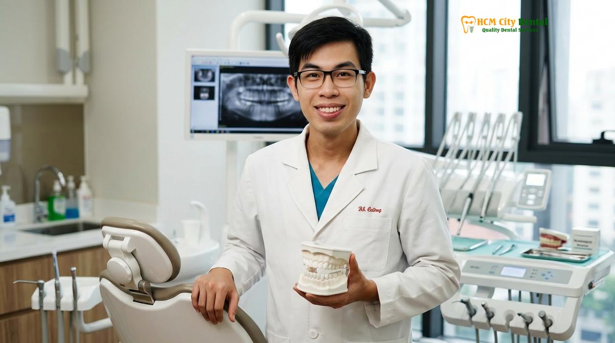 Dr. Nguyen Van Cuong DDS at HCMC Dental Clinic