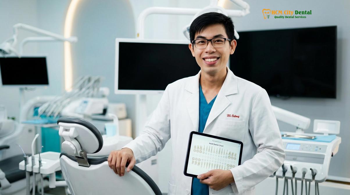 Dr. Nguyen Van Cuong DDS at HCMC Dental Clinic