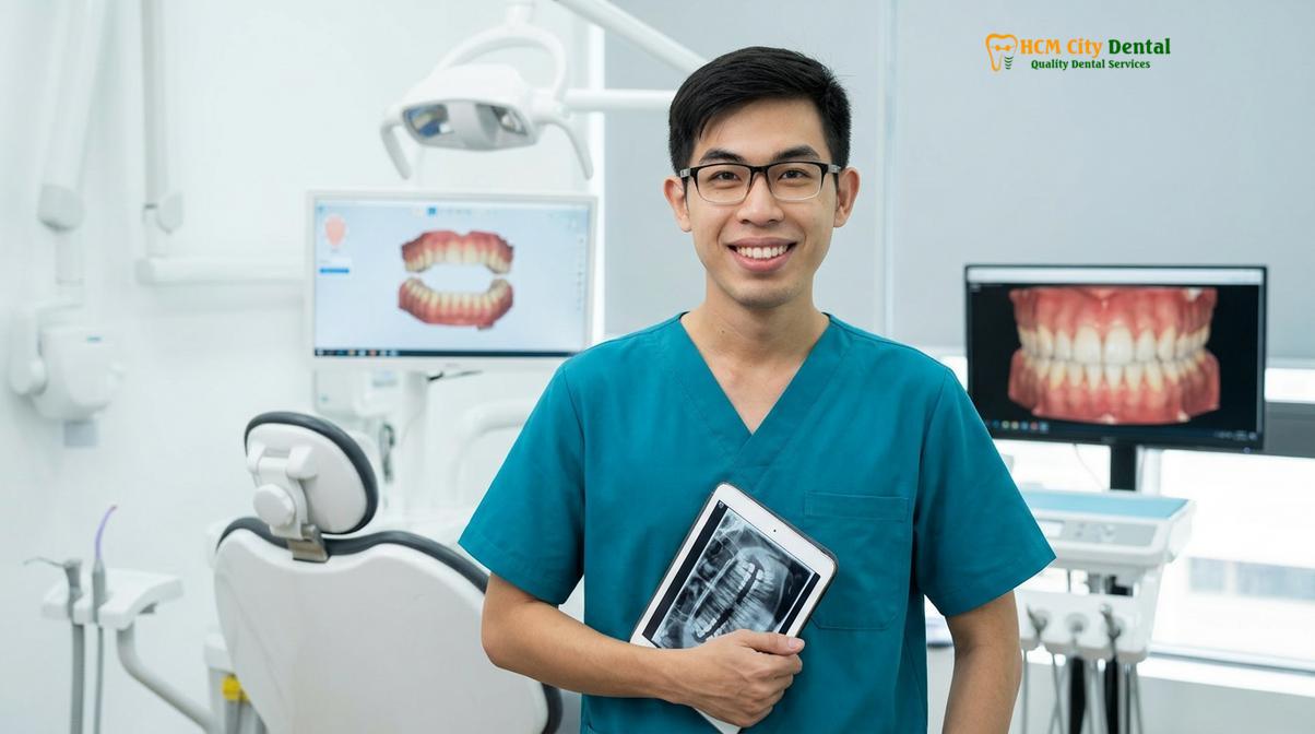 Dr. Nguyen Van Cuong DDS at HCMC Dental Clinic