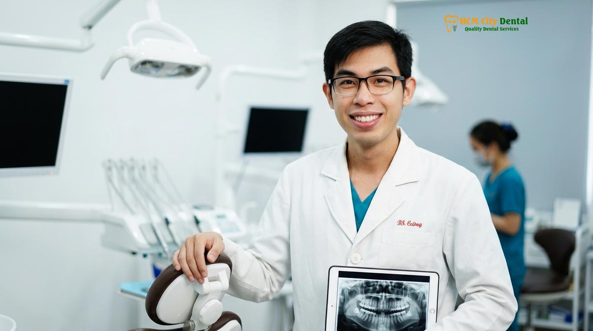 Dr. Nguyen Van Cuong DDS at HCMC Dental Clinic