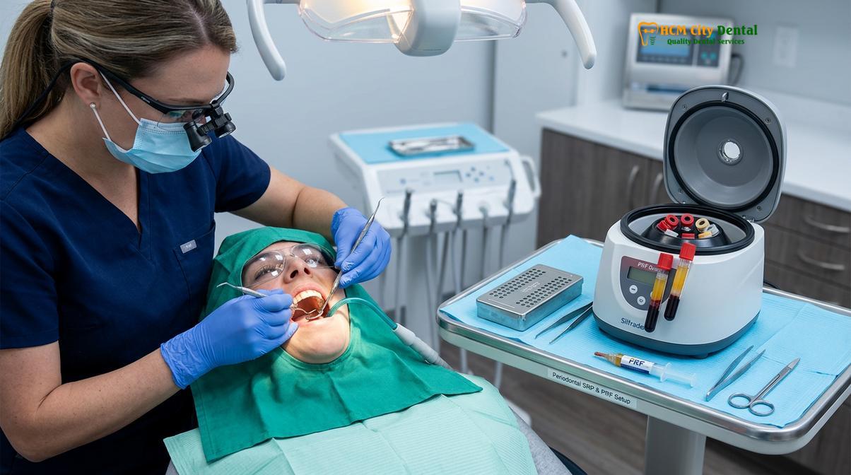 Clinical photography related to full mouth reconstruction gum disease
