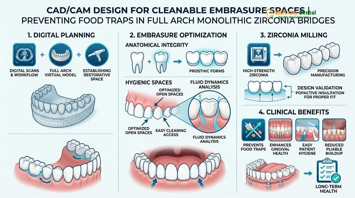 Summary diagram of full mouth reconstruction gum disease