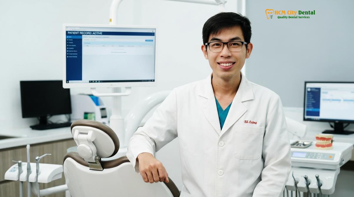 Dr. Nguyen Van Cuong DDS at HCMC Dental Clinic