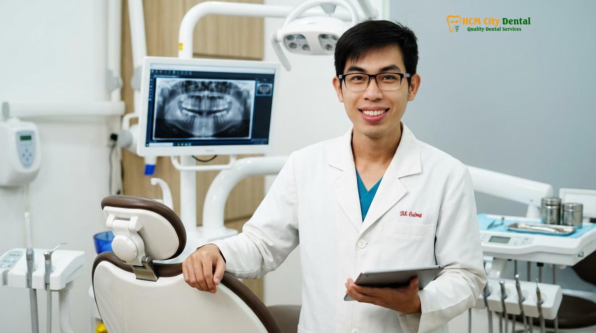 Dr. Nguyen Van Cuong DDS at HCMC Dental Clinic