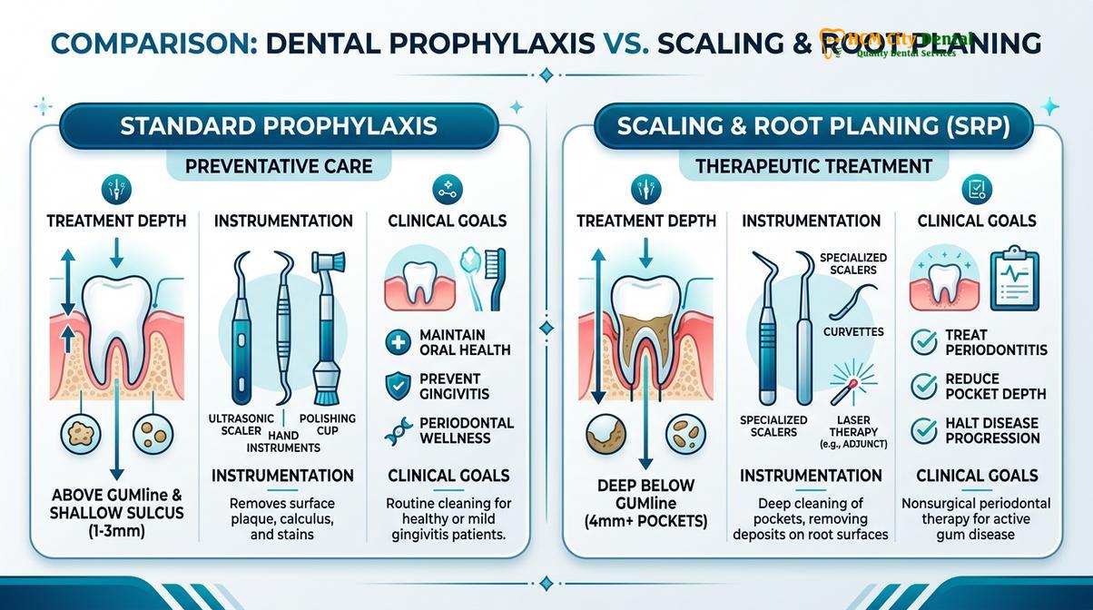 Summary diagram of scaling root planing cost vietnam