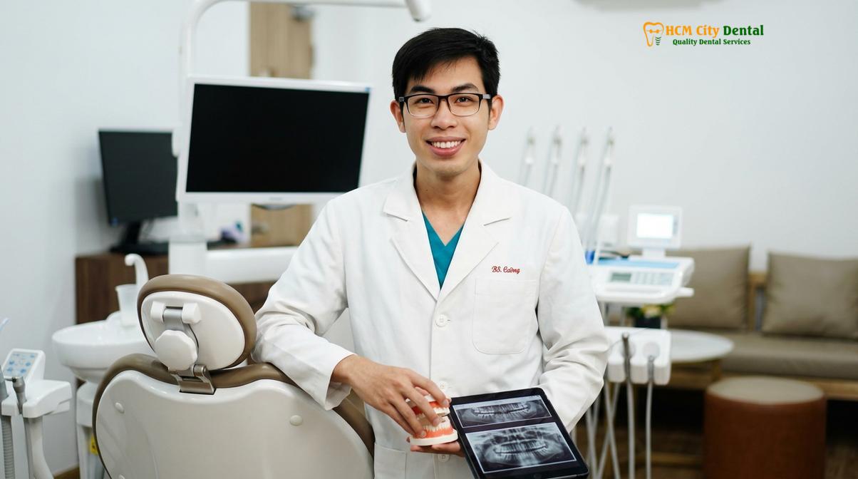 Dr. Nguyen Van Cuong DDS at HCMC Dental Clinic