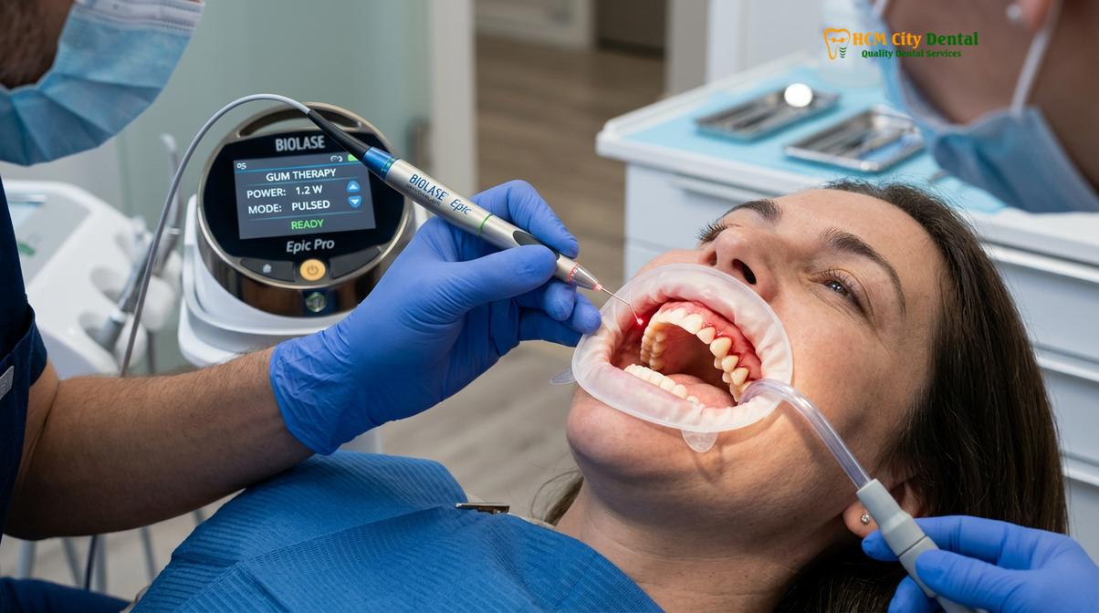 Clinical photography related to periodontal treatment Vietnam vs Thailand