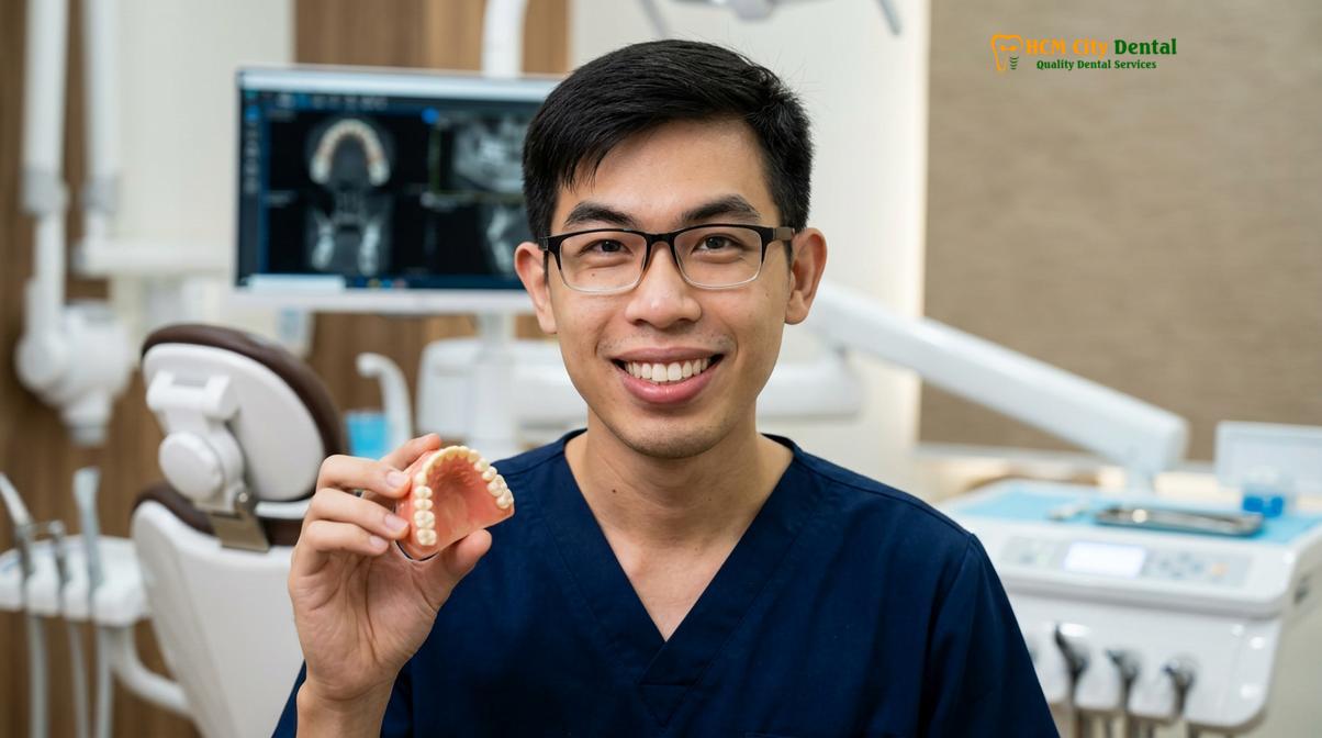 Dr. Nguyen Van Cuong DDS at HCMC Dental Clinic