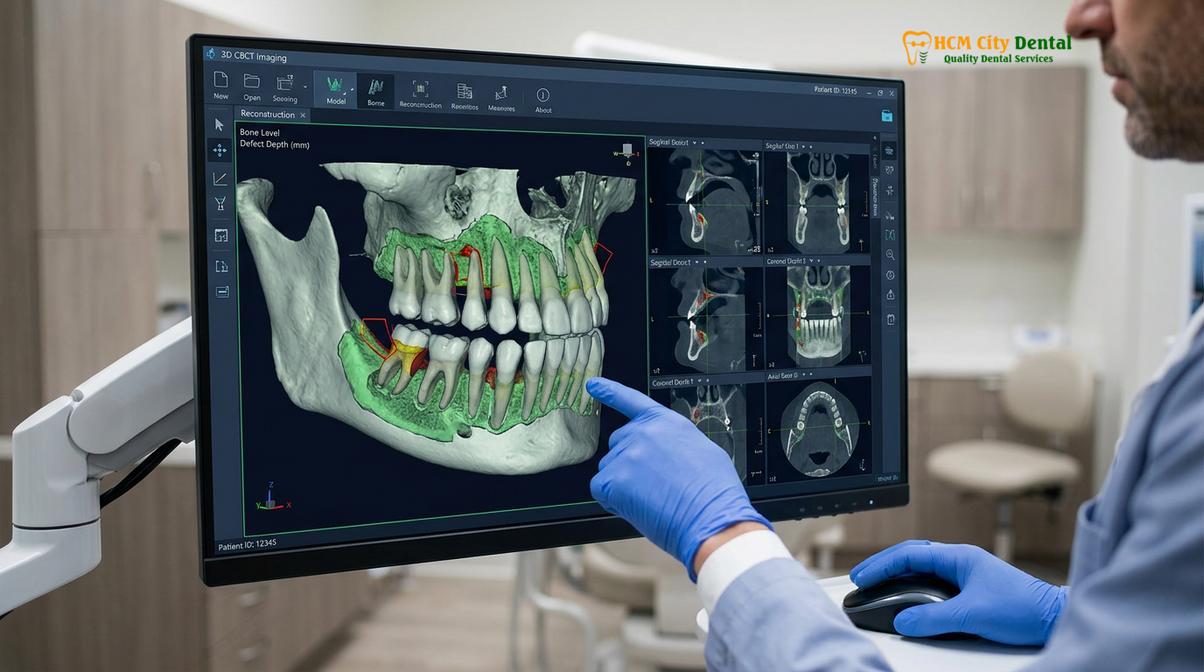 Clinical photography related to periodontist Ho Chi Minh City