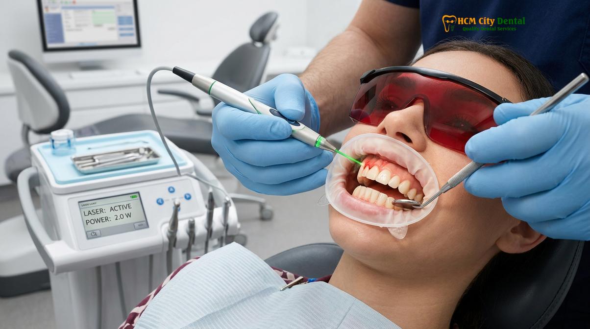 Visual description of periodontist Ho Chi Minh City