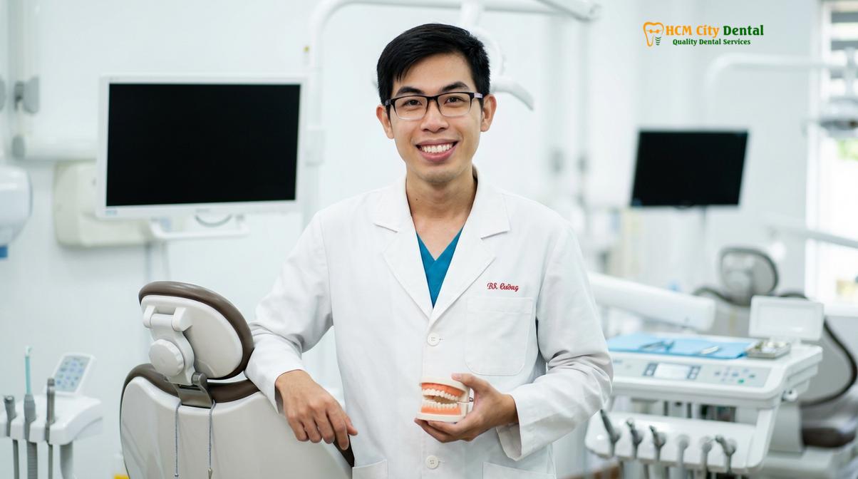 Dr. Nguyen Van Cuong DDS at HCMC Dental Clinic
