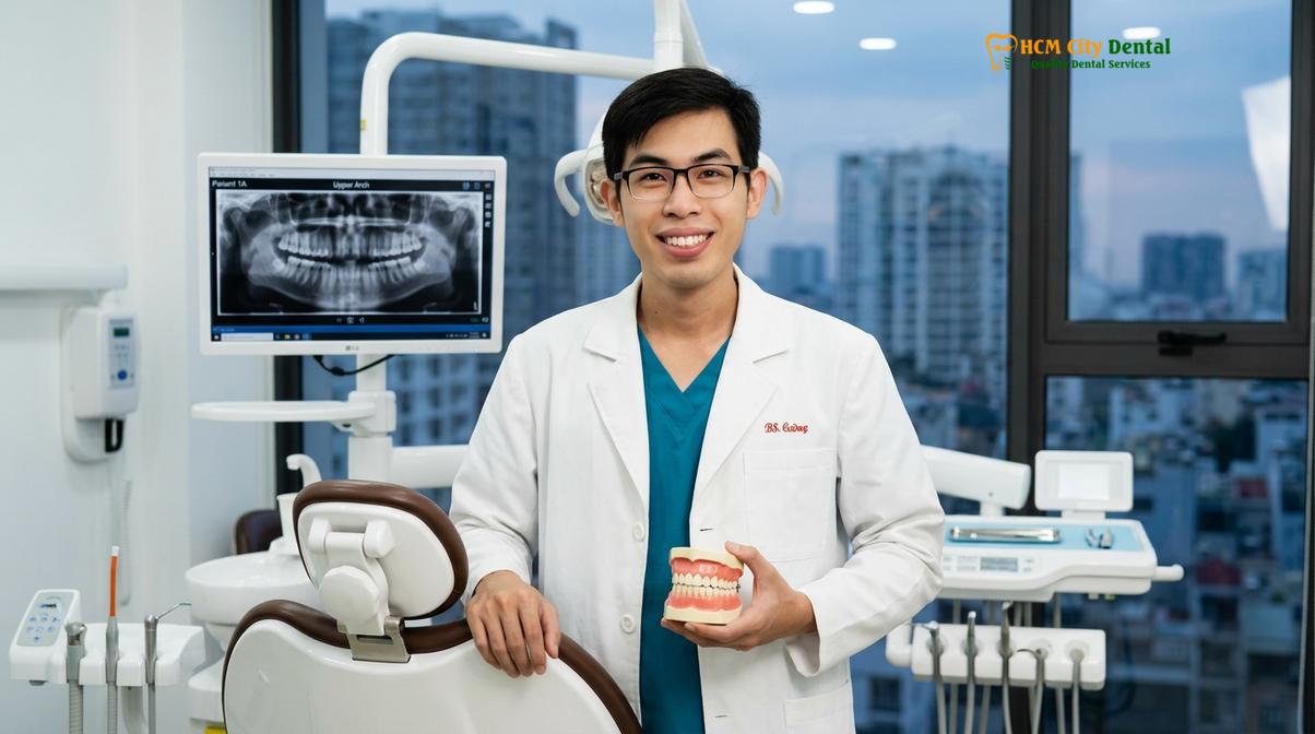 Dr. Nguyen Van Cuong DDS at HCMC Dental Clinic