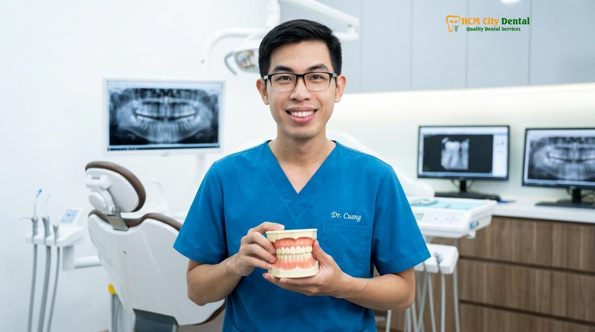Dr. Nguyen Van Cuong DDS at HCMC Dental Clinic