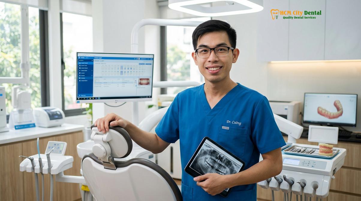 Dr. Nguyen Van Cuong DDS at HCMC Dental Clinic