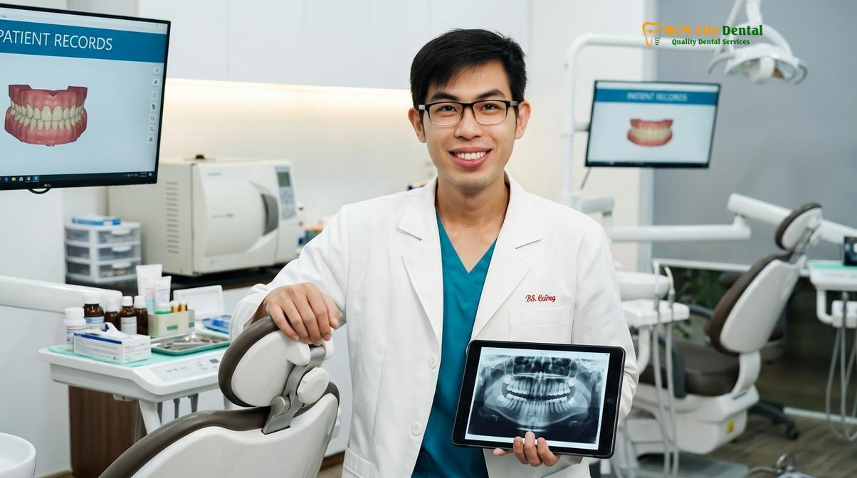 Dr. Nguyen Van Cuong DDS at HCMC Dental Clinic