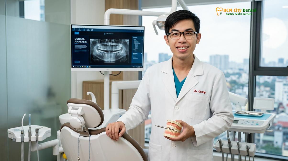 Dr. Nguyen Van Cuong DDS at HCMC Dental Clinic