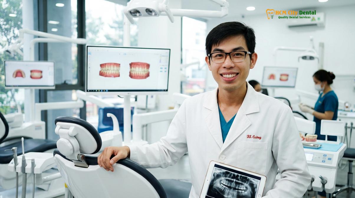Dr. Nguyen Van Cuong DDS at HCMC Dental Clinic