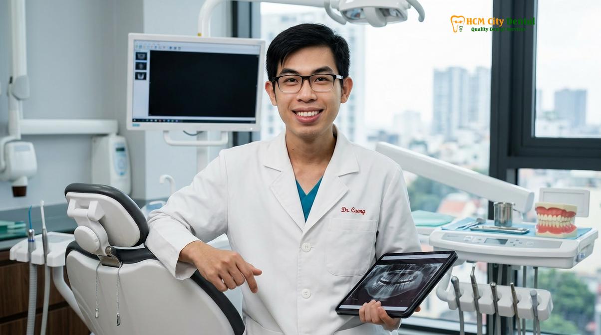 Dr. Nguyen Van Cuong DDS at HCMC Dental Clinic