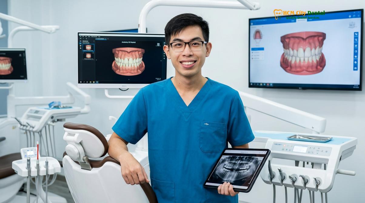 Dr. Nguyen Van Cuong DDS at HCMC Dental Clinic