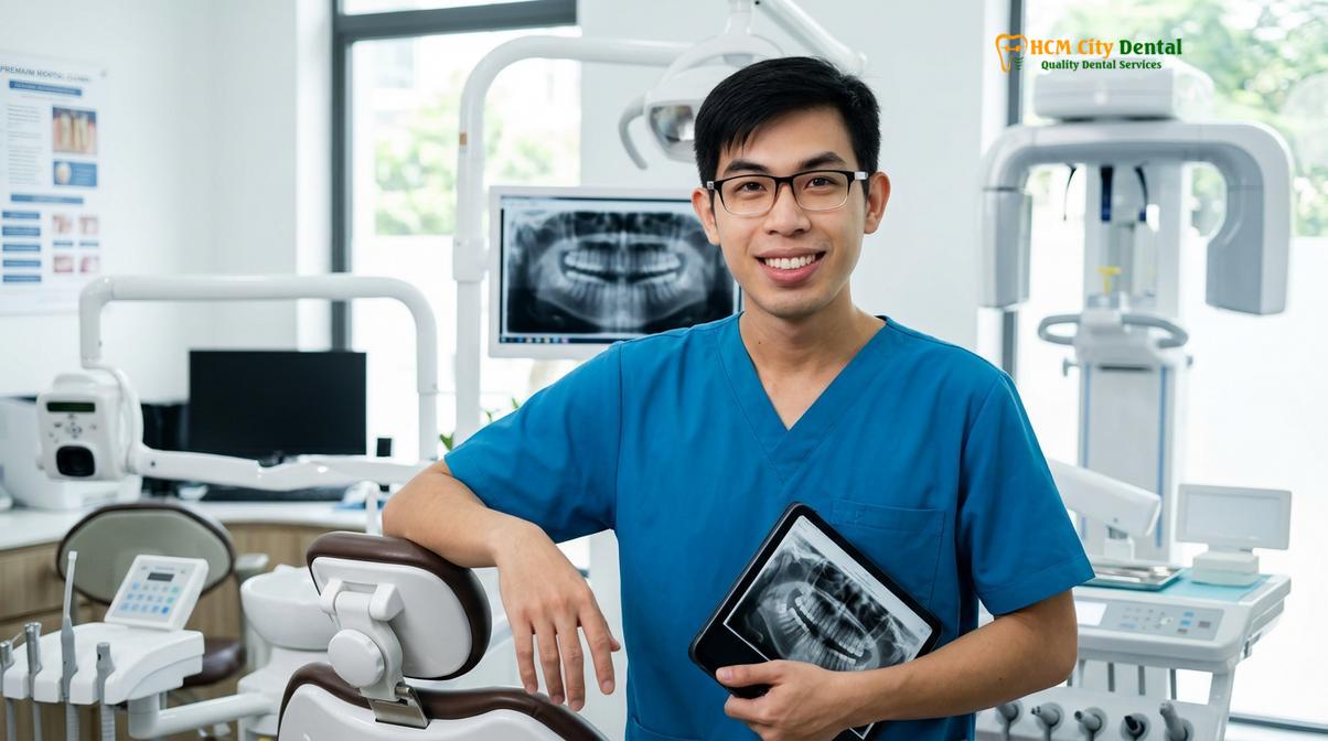 Dr. Nguyen Van Cuong DDS at HCMC Dental Clinic