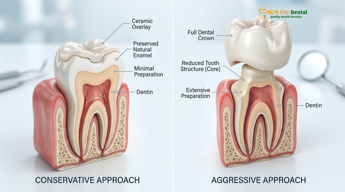 Clinical photography related to dental overlay cost vietnam vs usa
