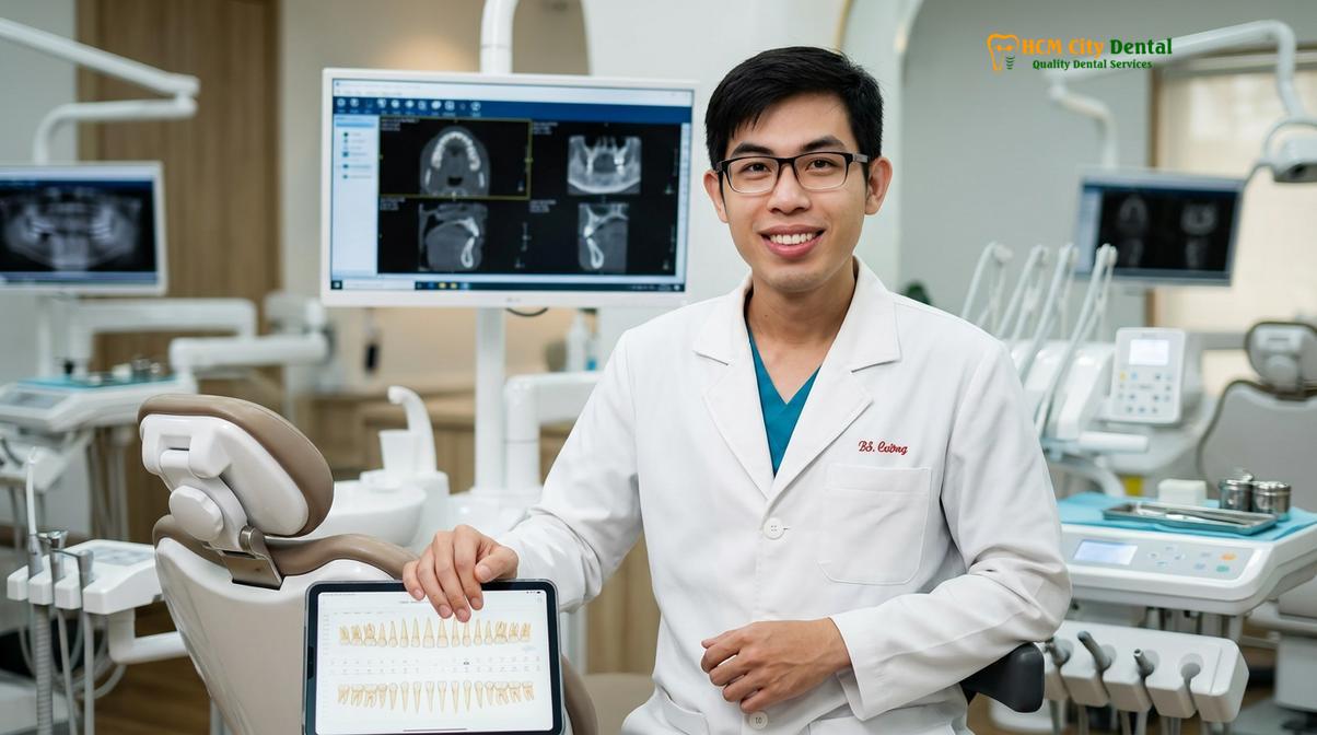 Dr. Nguyen Van Cuong DDS at HCMC Dental Clinic