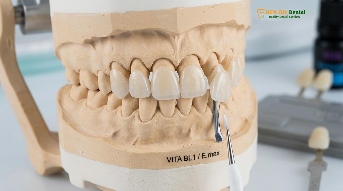 Visual description of porcelain veneers cost vietnam vs australia