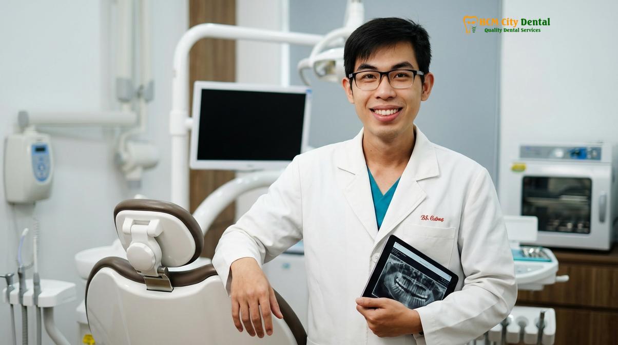 Dr. Nguyen Van Cuong DDS at HCMC Dental Clinic