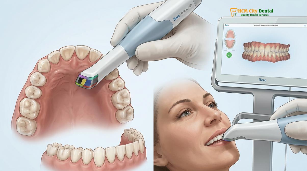 Visual illustration of veneer cost vietnam vs singapore