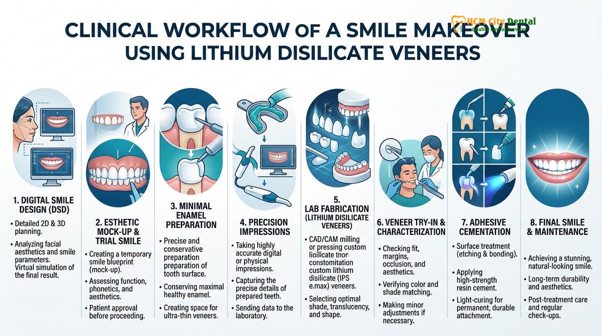 Visual illustration of veneer cost vietnam vs singapore