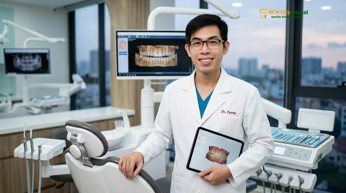 Dr. Nguyen Van Cuong DDS at HCMC Dental Clinic
