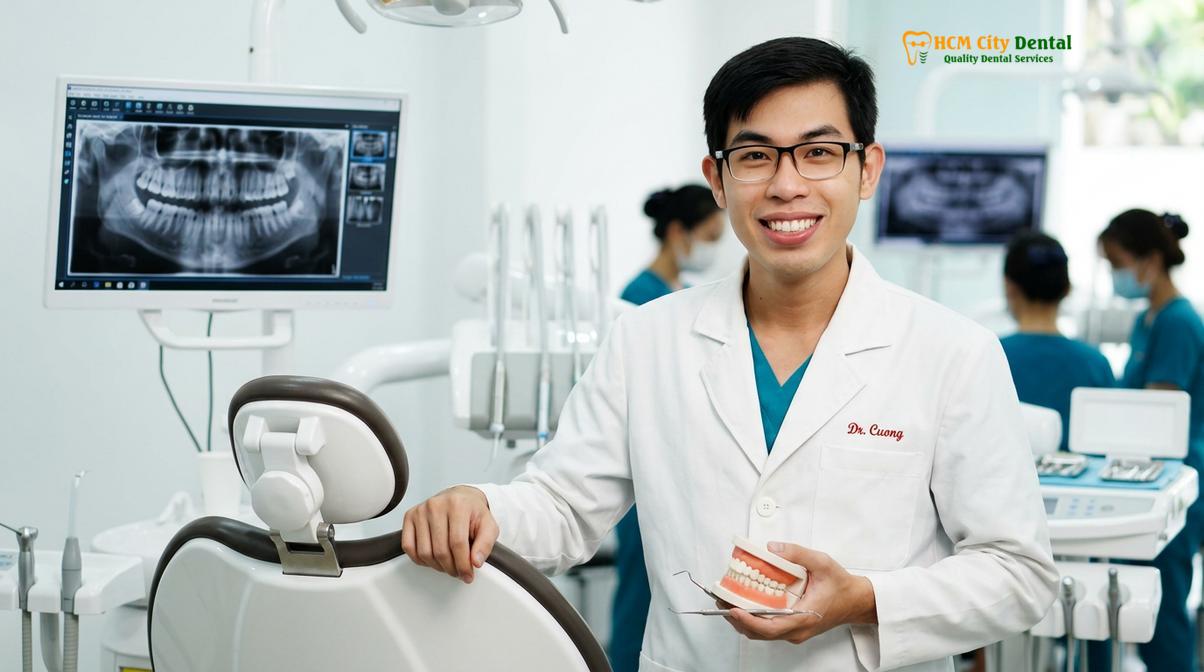Dr. Nguyen Van Cuong DDS at HCMC Dental Clinic
