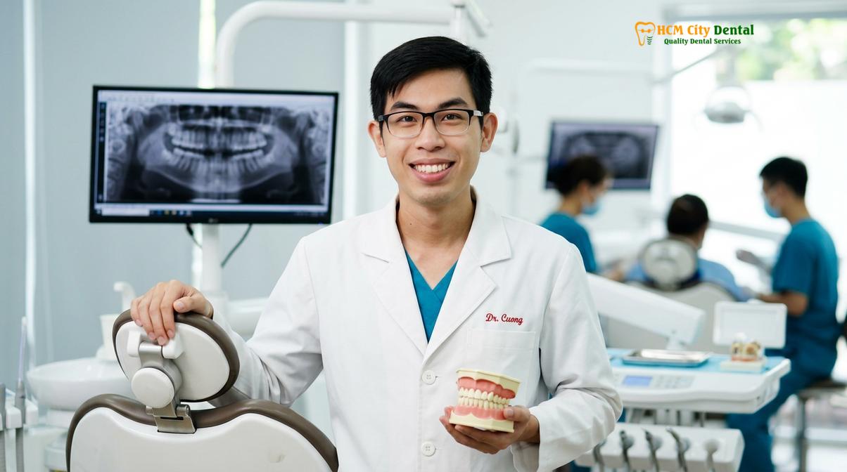 Dr. Nguyen Van Cuong DDS at HCMC Dental Clinic