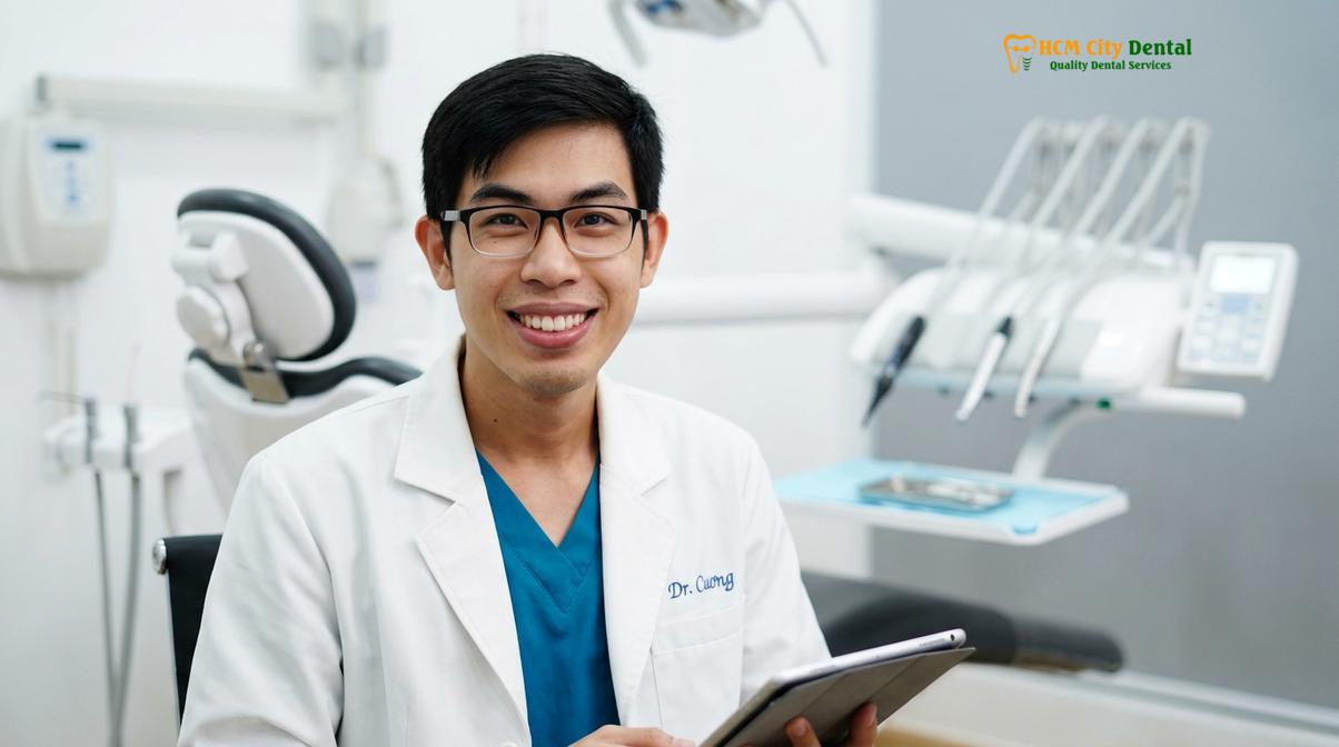 Dr. Nguyen Van Cuong DDS at HCMC Dental Clinic